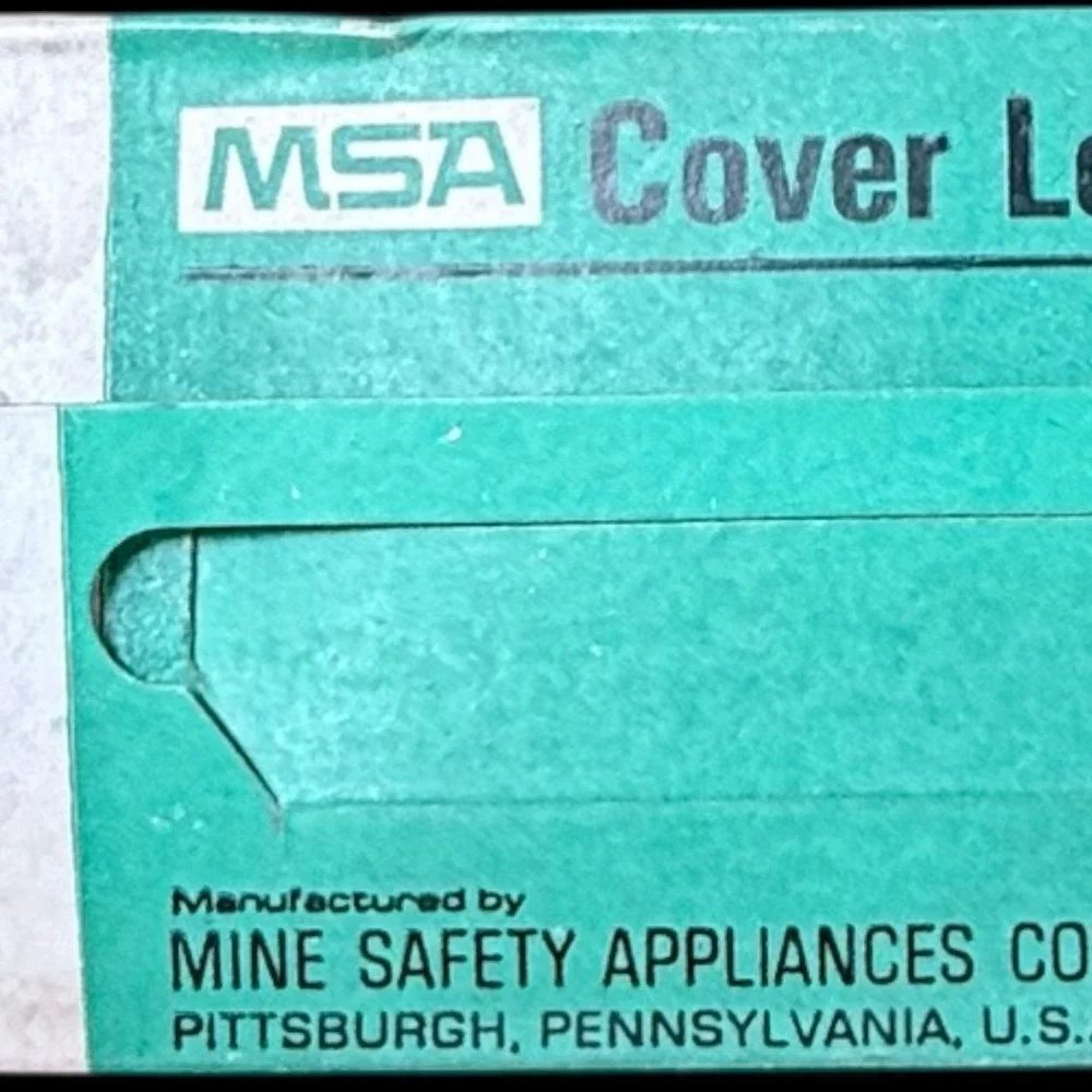 MSA #456975 Cover‎ Lens (Box of 25 lenses) for Ultravue Facepiece